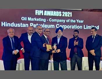 HPCL bags FIPI’s Oil Marketing Company of the Year Award
