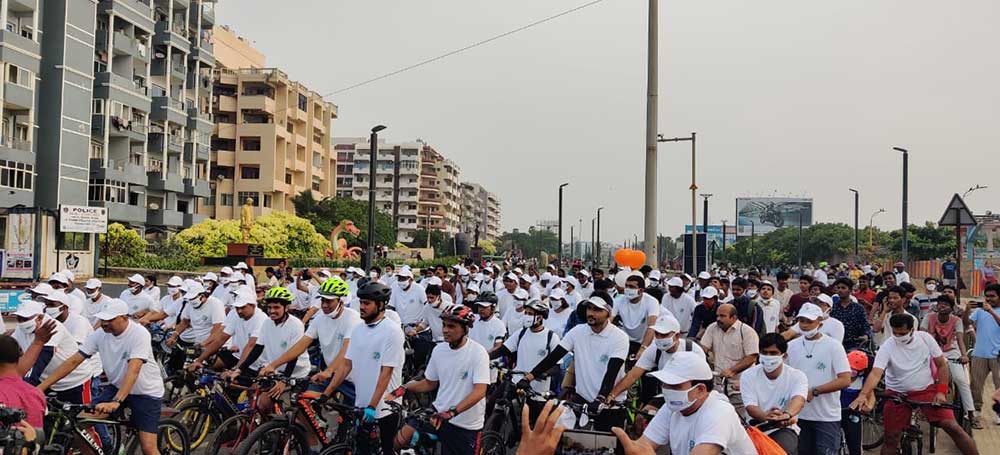 HPCL Organizes Saksham Cyclothon 2021 Across the Country