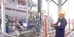 Hp Gas in Tank
